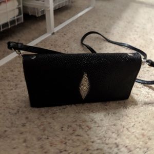 River Brand Genuine Stingray Leather Travel Bag